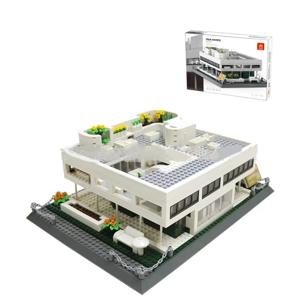 Wange architectural building blocks showing global landmarks including Eiffel Tower, Taj Mahal, and Big Ben