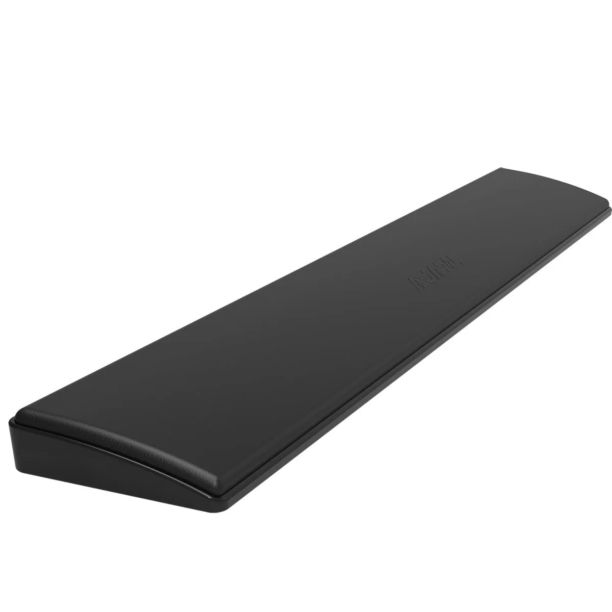 Black gaming keyboard holder with wrist rest for 104-key mechanical keyboards on desktop