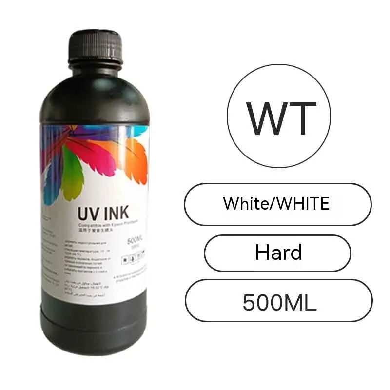 500ml bottle of Epson compatible UV ink for XP600 TX800 printers