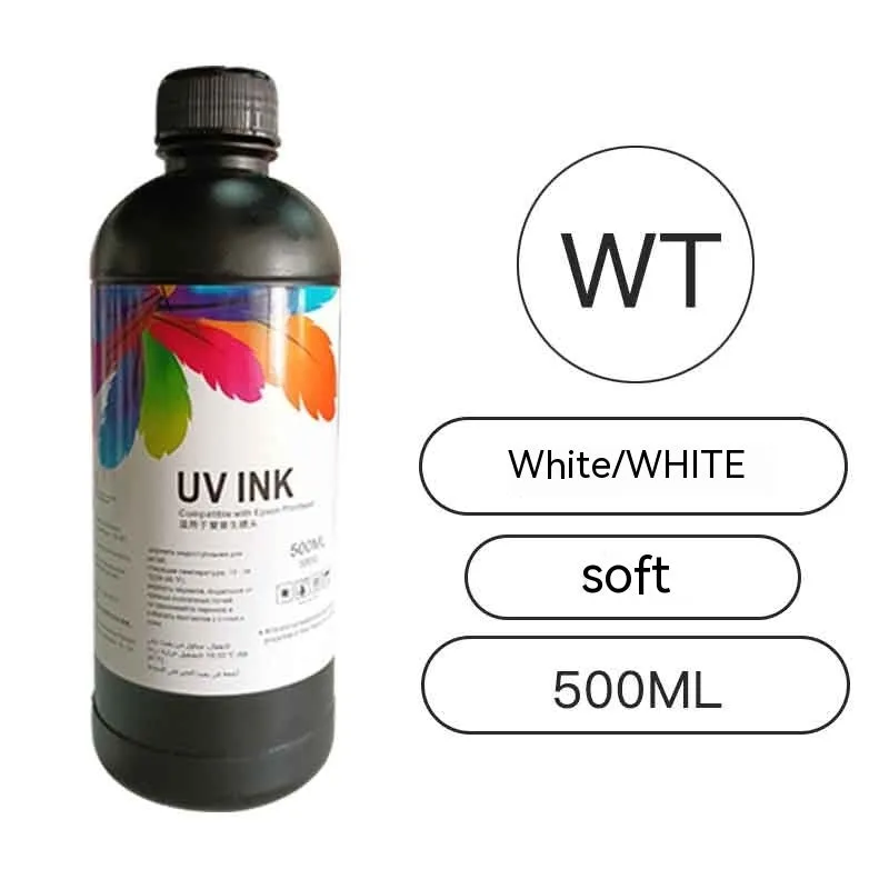 500ml bottle of Epson compatible UV ink for XP600 TX800 printers