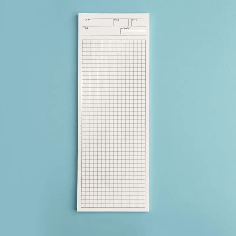 Ins Wind note book sticky pad with bear and bunny designs, 50 sheets, 91mm by 256mm