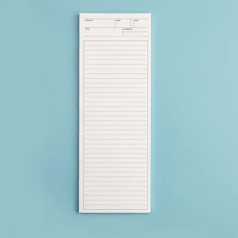 Ins Wind note book sticky pad with bear and bunny designs, 50 sheets, 91mm by 256mm