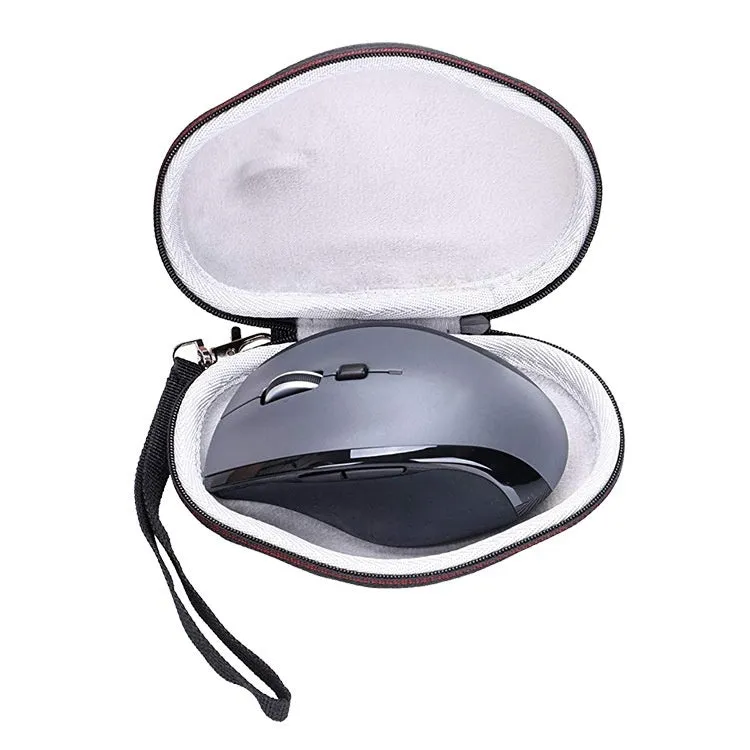 Black and grey shockproof protective case for a Logitech M720 Bluetooth mouse.
