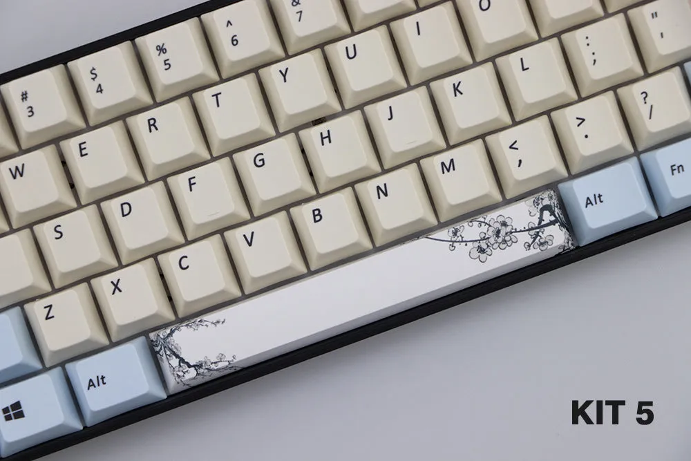 Cherry profile 6.25U PBT space bar keycap with dye sublimation printing