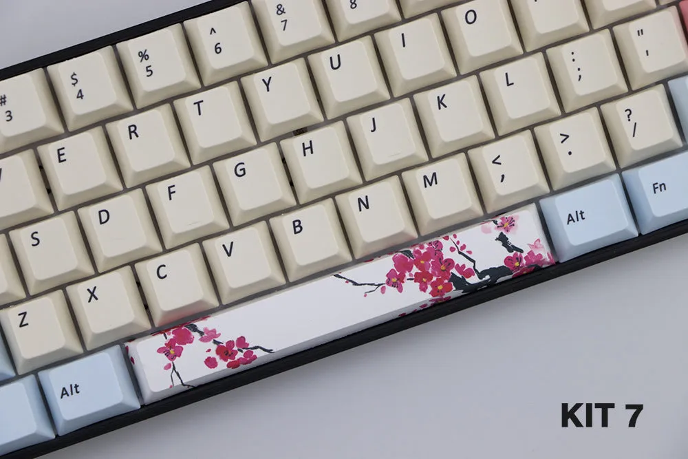 Cherry profile 6.25U PBT space bar keycap with dye sublimation printing