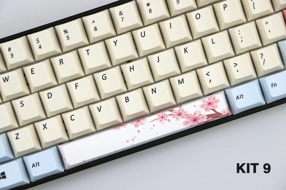 Cherry profile 6.25U PBT space bar keycap with dye sublimation printing