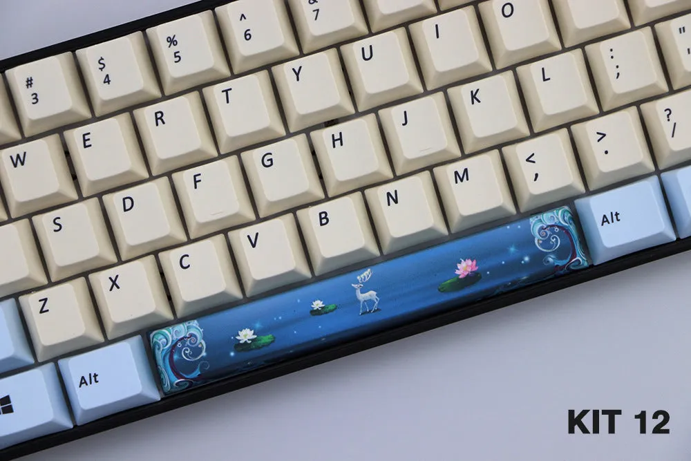 Cherry profile 6.25U PBT space bar keycap with dye sublimation printing