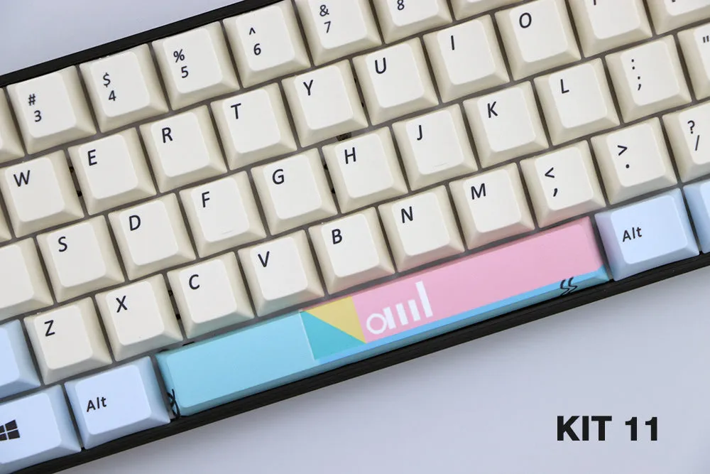 Cherry profile 6.25U PBT space bar keycap with dye sublimation printing