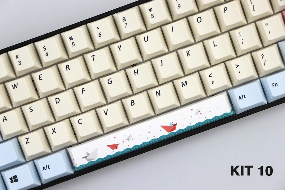 Cherry profile 6.25U PBT space bar keycap with dye sublimation printing