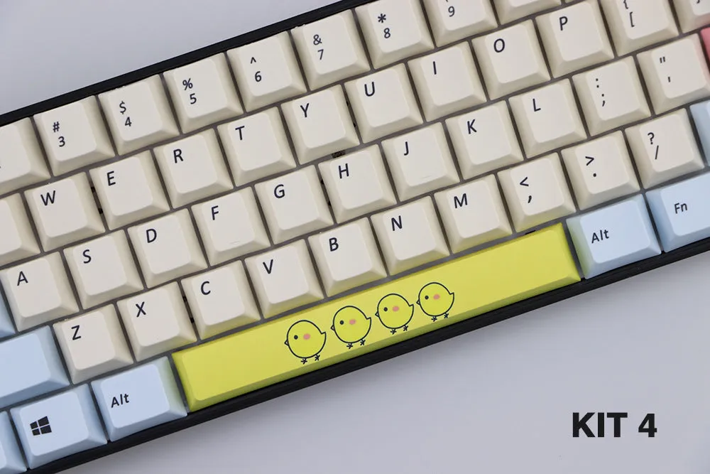 Cherry profile 6.25U PBT space bar keycap with dye sublimation printing