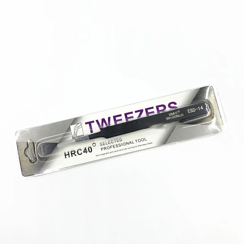 White Razer Juggern arc edge mouse skate replacements for Logitech GPX Superlight and GPW 2 mice with anti-static tweezers.