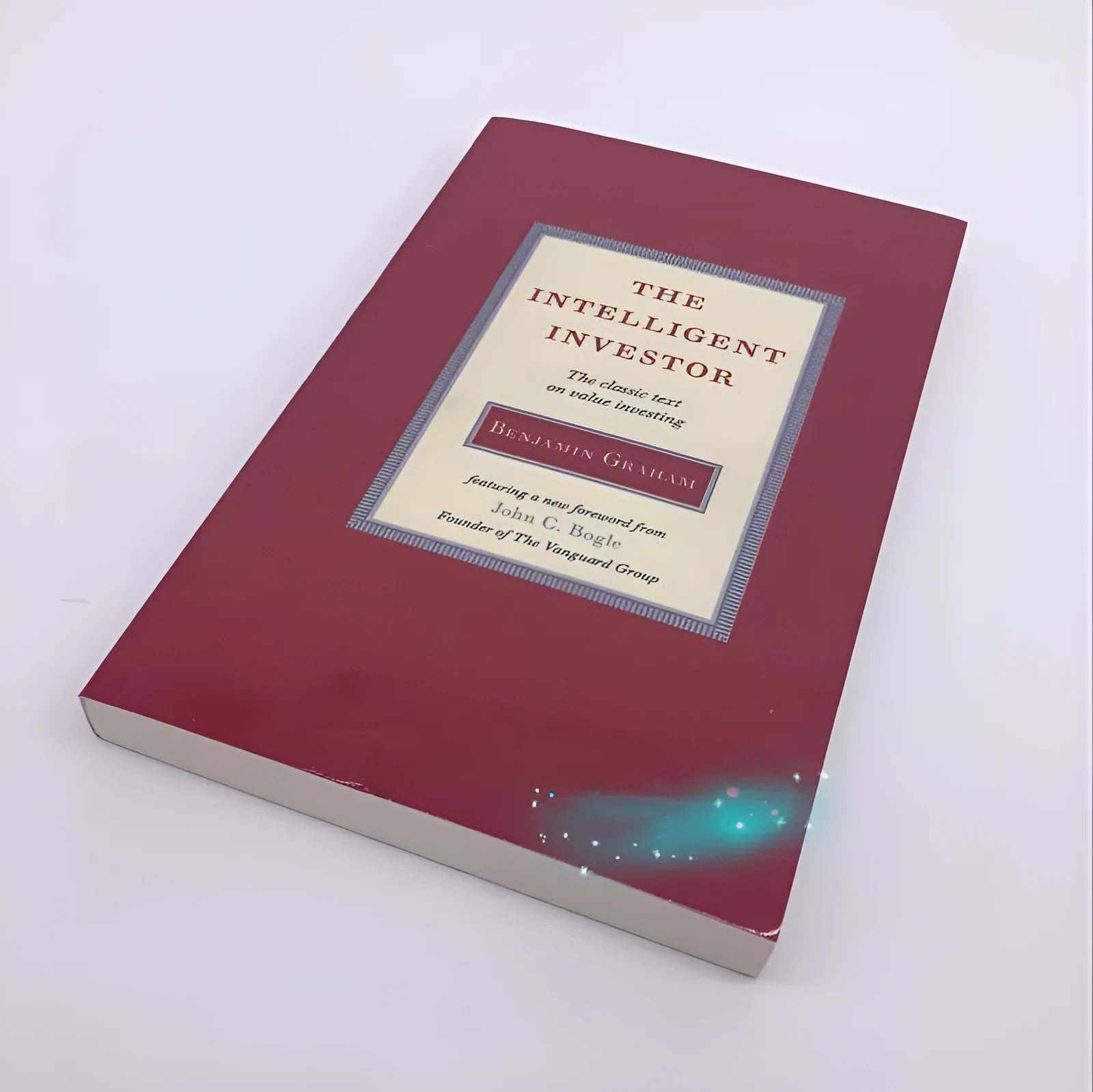 The Intelligent Investor book by Benjamin Graham, English edition cover