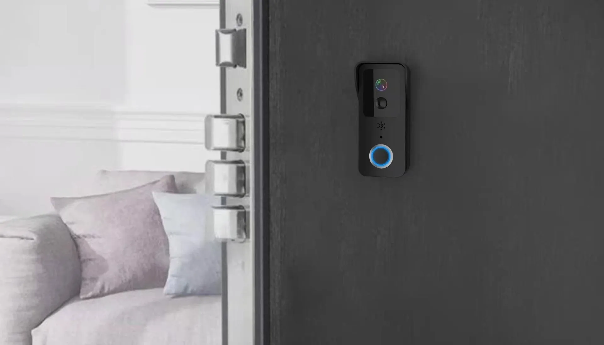 Smart home waterproof HD visual doorbell for outdoor security