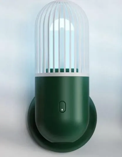 Portable capsule-shaped ultraviolet UVC disinfection lamp in choice of colours.