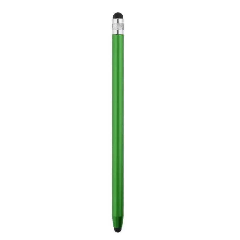 WK128 metal touchscreen stylus pen with dual rubber tips in various colour options