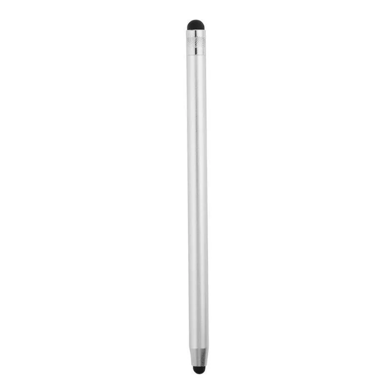 WK128 metal touchscreen stylus pen with dual rubber tips in various colour options