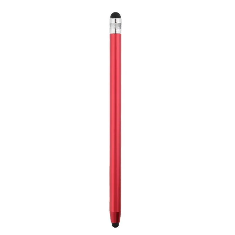 WK128 metal touchscreen stylus pen with dual rubber tips in various colour options