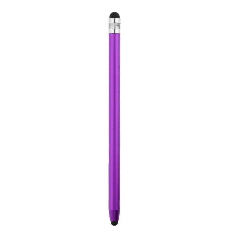 WK128 metal touchscreen stylus pen with dual rubber tips in various colour options