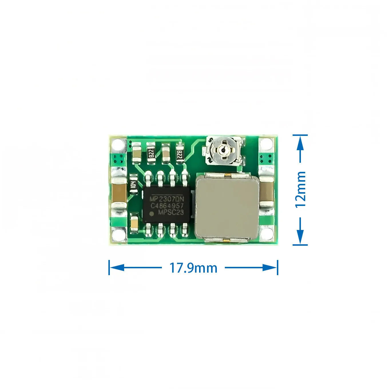 Mini 360 green DC-DC buck converter step-down power supply module
