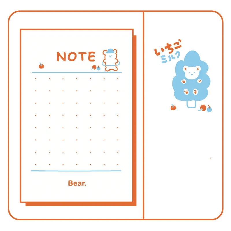 Eight design countdown notes notepad collection measuring 65x100mm with fifty pages
