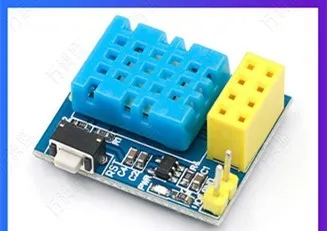Temperature and humidity WiFi node module with DHT11 sensor for wireless environmental monitoring