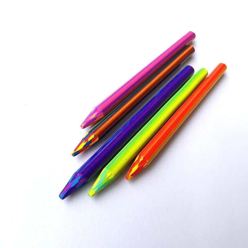 5.6mm magic rainbow multicolour pencil lead for hand painting, 90mm length