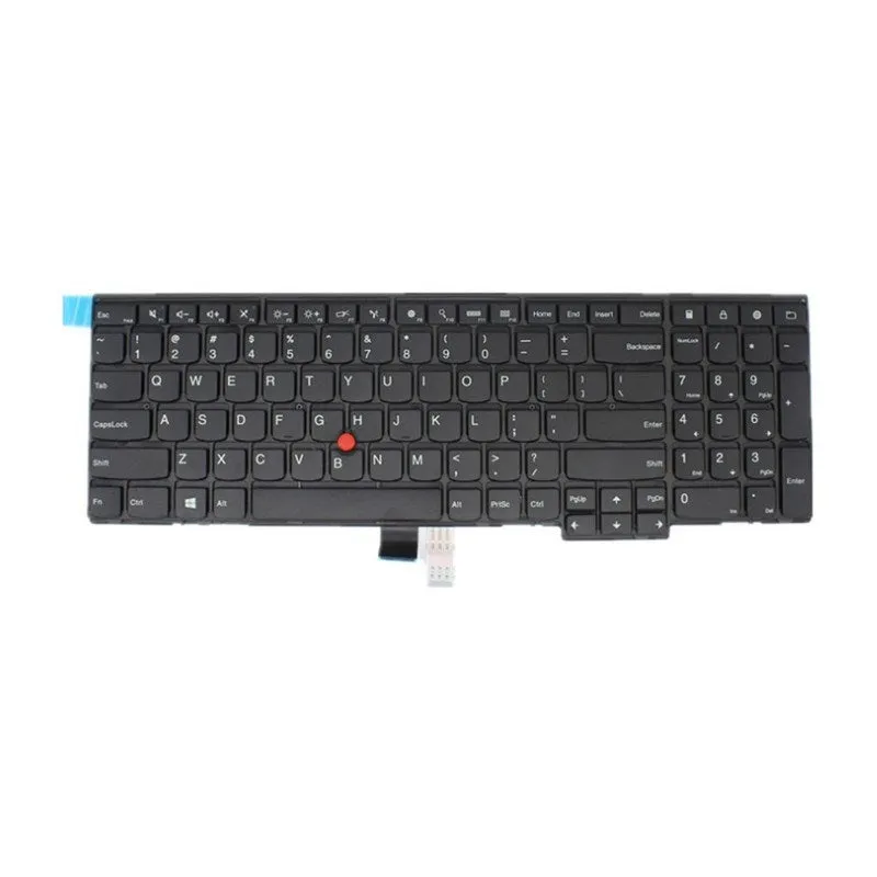 Black Lenovo E531 laptop replacement USB keyboard for W541 T550 W550s models