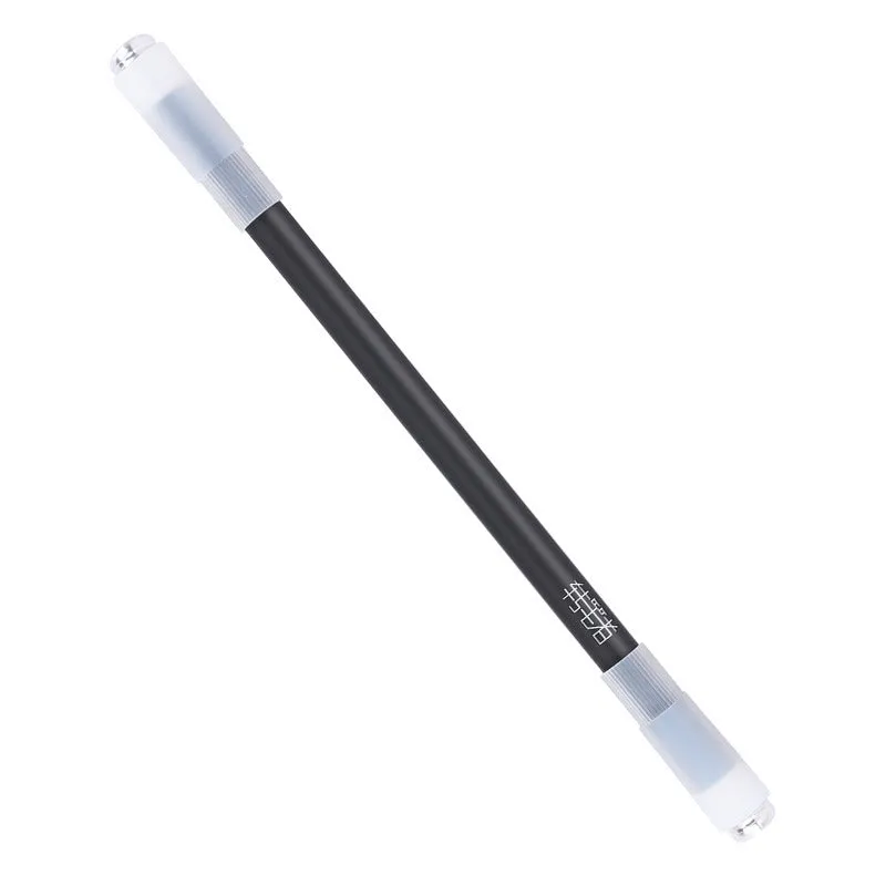 Pen Spinning ABS practice pen in black with 22cm length on plain background